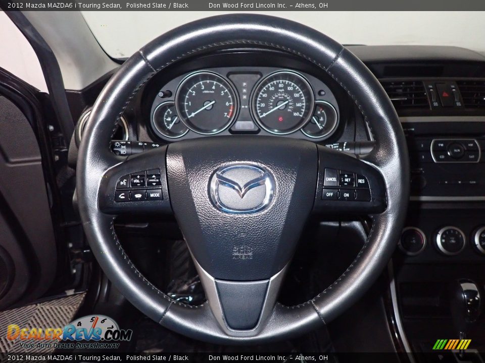 2012 Mazda MAZDA6 i Touring Sedan Polished Slate / Black Photo #26