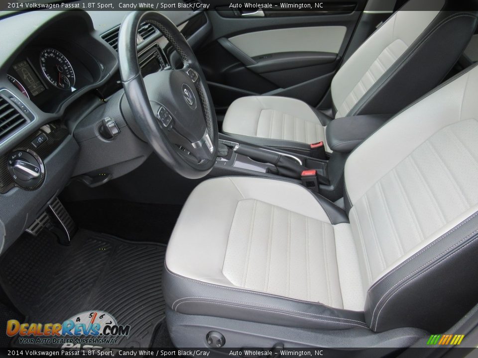 Front Seat of 2014 Volkswagen Passat 1.8T Sport Photo #11