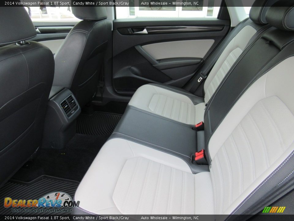 Rear Seat of 2014 Volkswagen Passat 1.8T Sport Photo #12