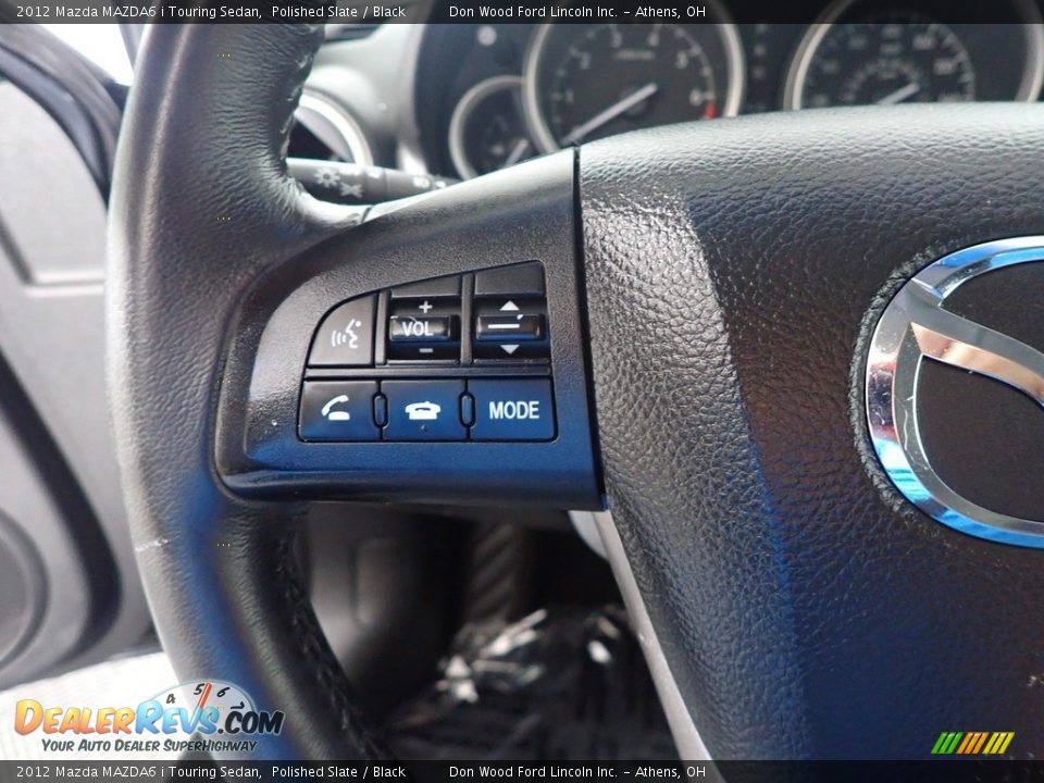 2012 Mazda MAZDA6 i Touring Sedan Polished Slate / Black Photo #28