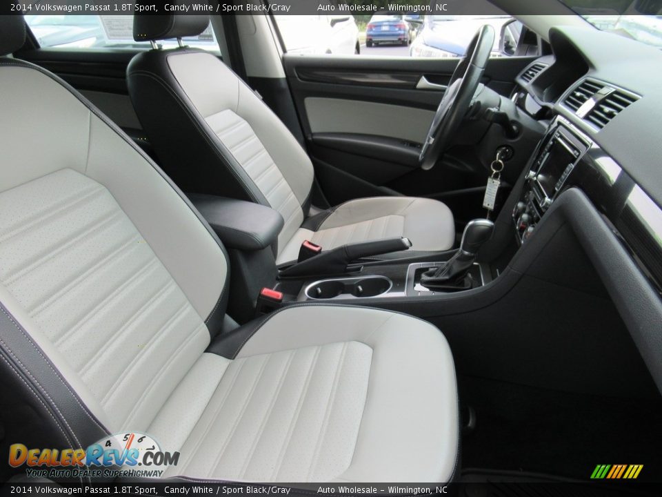 Front Seat of 2014 Volkswagen Passat 1.8T Sport Photo #13