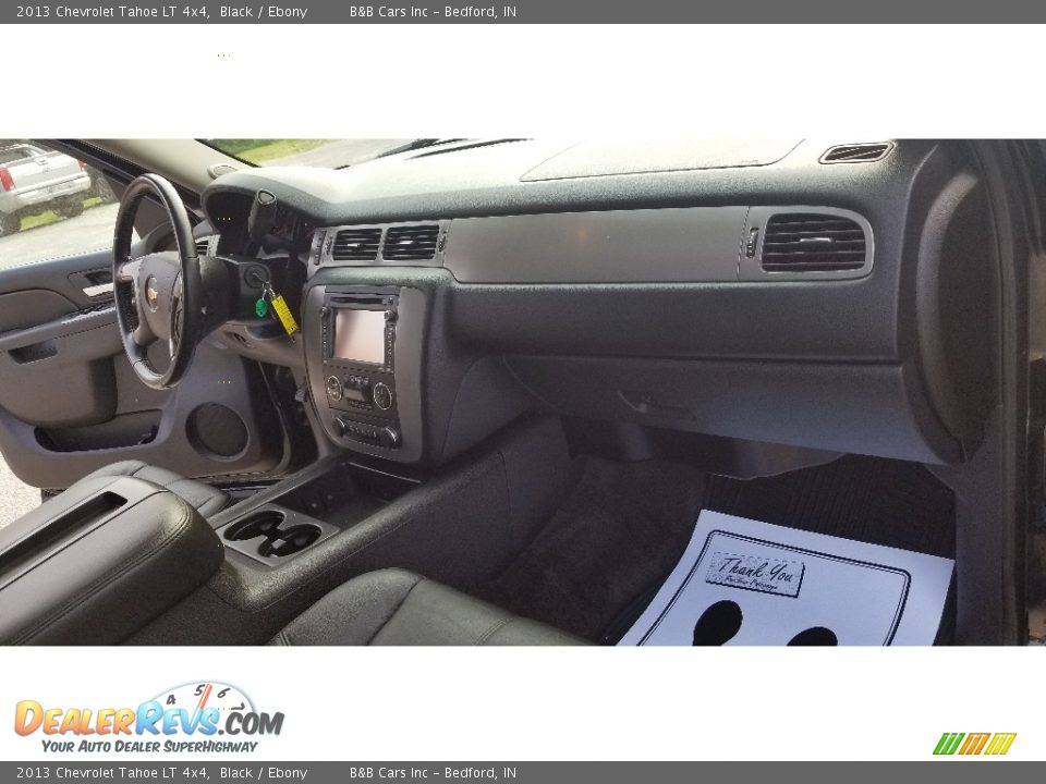 2013 Chevrolet Tahoe LT 4x4 Black / Ebony Photo #35