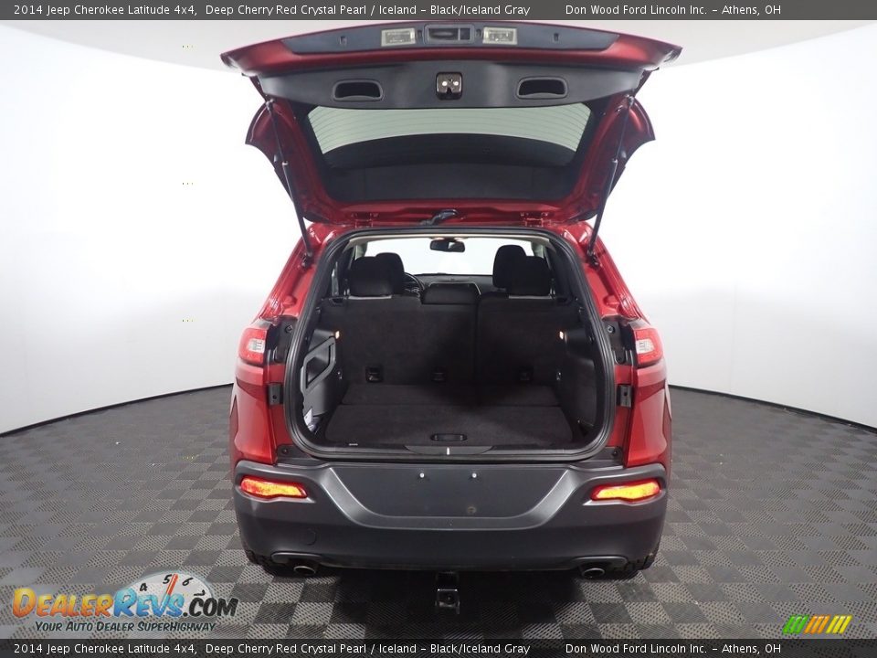 2014 Jeep Cherokee Latitude 4x4 Deep Cherry Red Crystal Pearl / Iceland - Black/Iceland Gray Photo #14