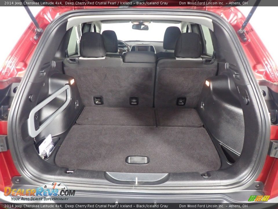2014 Jeep Cherokee Latitude 4x4 Deep Cherry Red Crystal Pearl / Iceland - Black/Iceland Gray Photo #15
