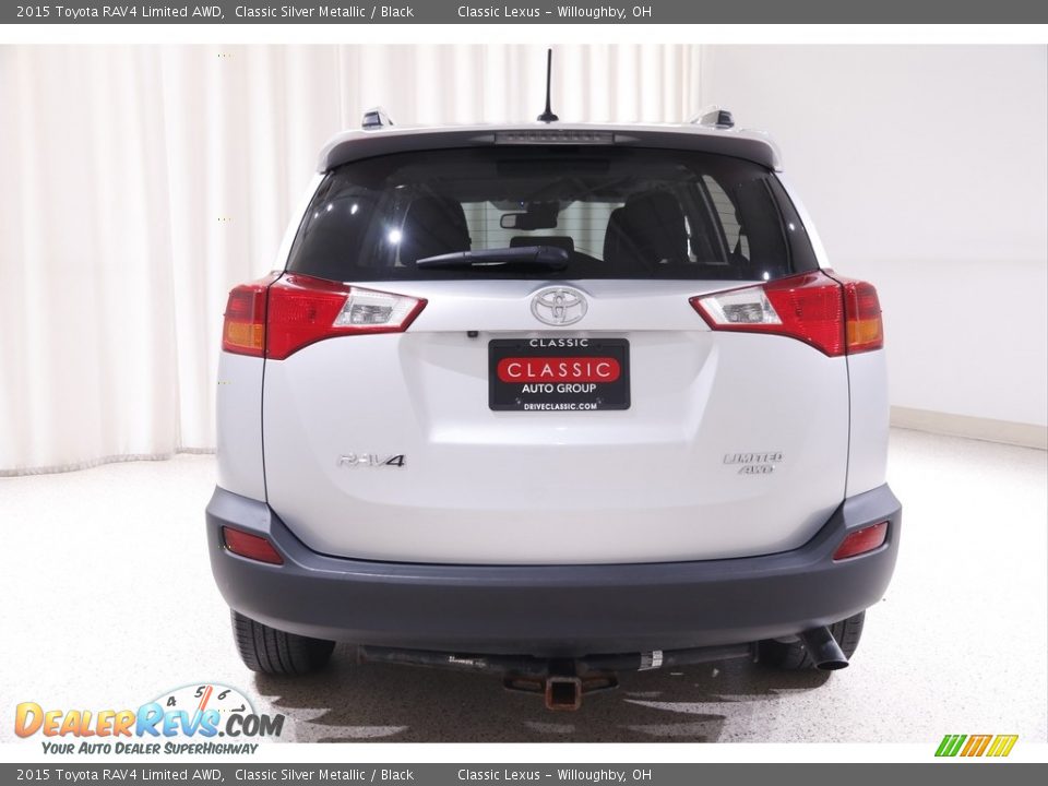 2015 Toyota RAV4 Limited AWD Classic Silver Metallic / Black Photo #18