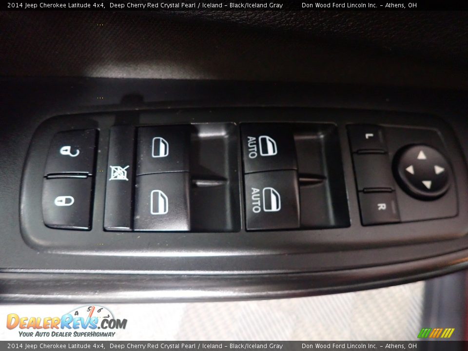 2014 Jeep Cherokee Latitude 4x4 Deep Cherry Red Crystal Pearl / Iceland - Black/Iceland Gray Photo #21