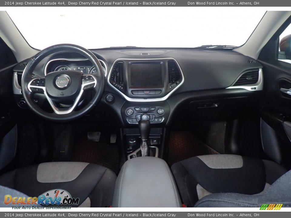 2014 Jeep Cherokee Latitude 4x4 Deep Cherry Red Crystal Pearl / Iceland - Black/Iceland Gray Photo #24