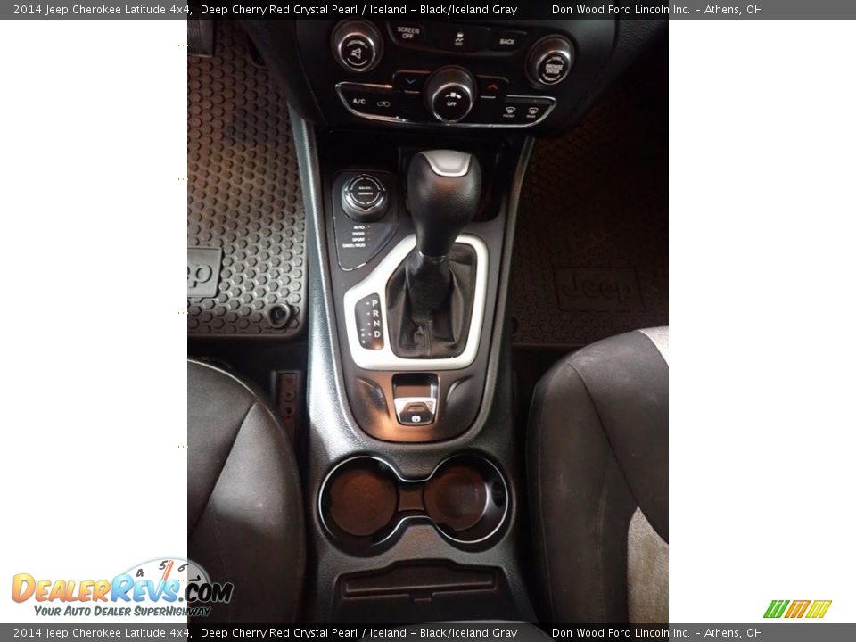 2014 Jeep Cherokee Latitude 4x4 Deep Cherry Red Crystal Pearl / Iceland - Black/Iceland Gray Photo #32