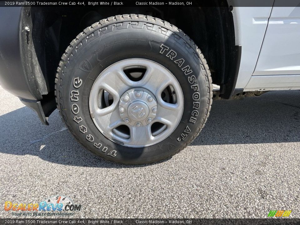 2019 Ram 3500 Tradesman Crew Cab 4x4 Bright White / Black Photo #2