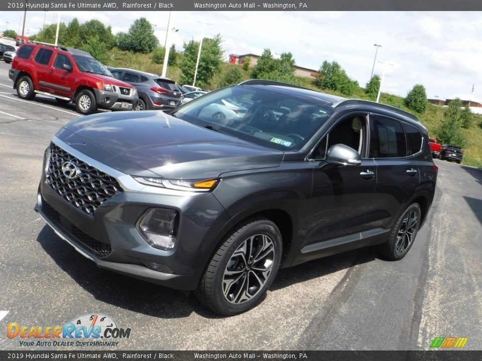 2019 Hyundai Santa Fe Ultimate AWD Rainforest / Black Photo #6