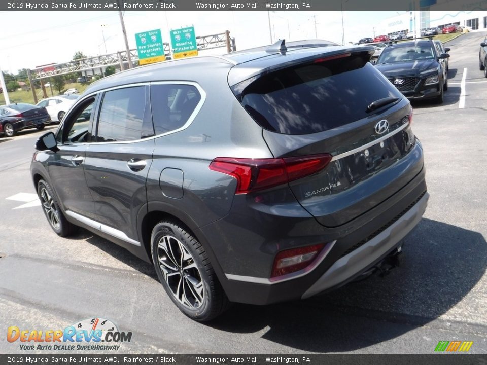 2019 Hyundai Santa Fe Ultimate AWD Rainforest / Black Photo #8