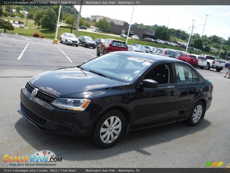 2014 Volkswagen Jetta S Sedan Black / Titan Black Photo #3