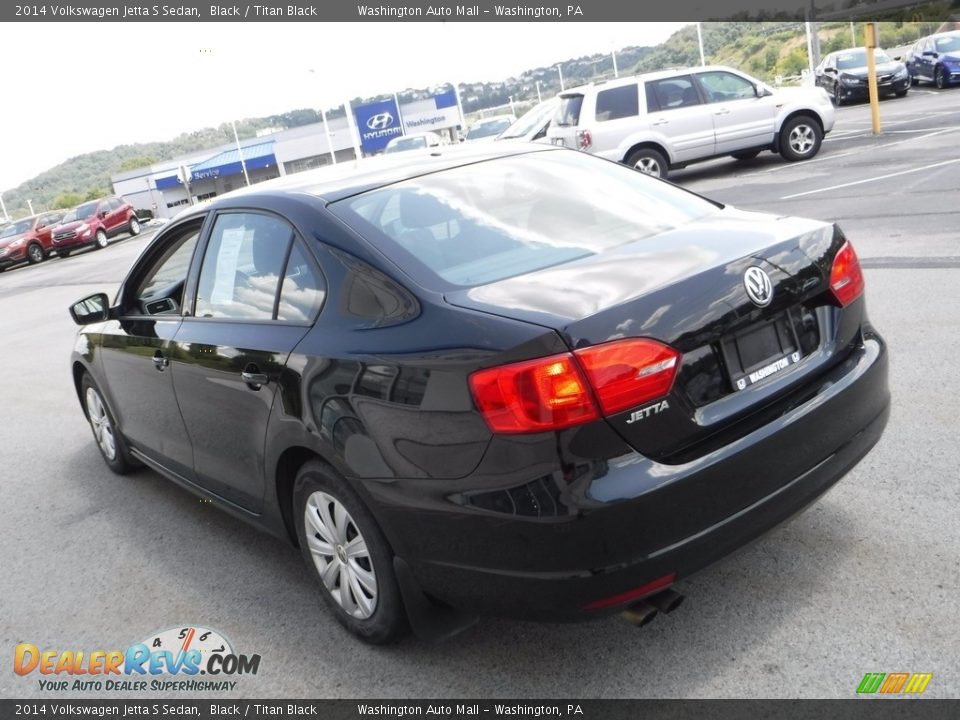 2014 Volkswagen Jetta S Sedan Black / Titan Black Photo #5