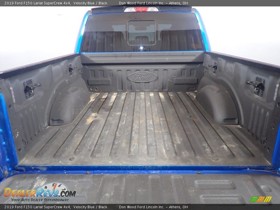 2019 Ford F150 Lariat SuperCrew 4x4 Velocity Blue / Black Photo #15