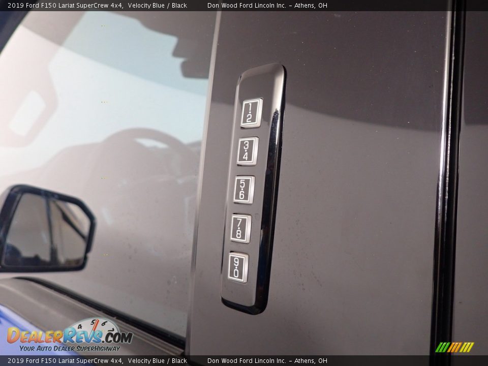 2019 Ford F150 Lariat SuperCrew 4x4 Velocity Blue / Black Photo #20