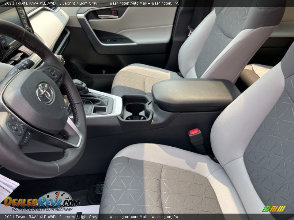 2021 Toyota RAV4 XLE AWD Blueprint / Light Gray Photo #4