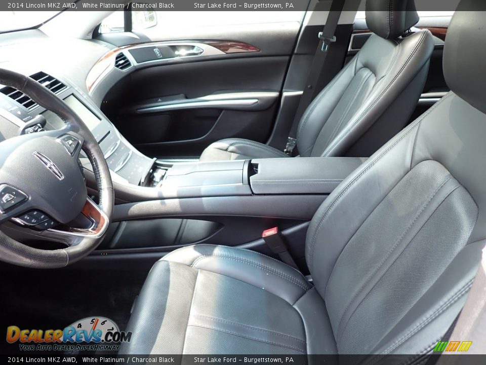 Front Seat of 2014 Lincoln MKZ AWD Photo #10