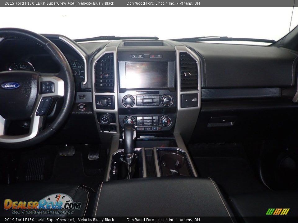 2019 Ford F150 Lariat SuperCrew 4x4 Velocity Blue / Black Photo #26