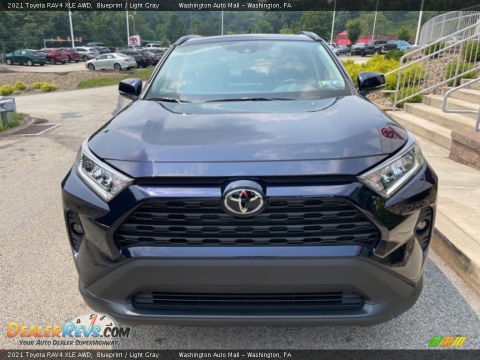 2021 Toyota RAV4 XLE AWD Blueprint / Light Gray Photo #6