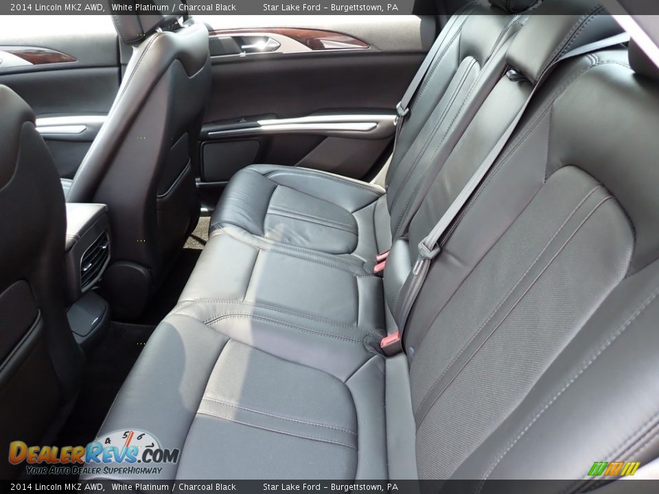 Rear Seat of 2014 Lincoln MKZ AWD Photo #11