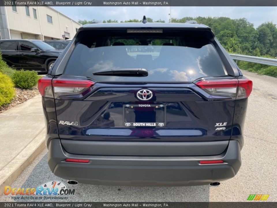 2021 Toyota RAV4 XLE AWD Blueprint / Light Gray Photo #8