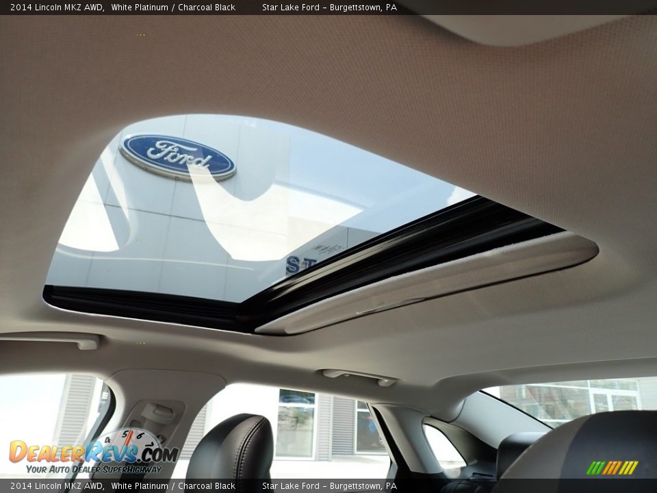 Sunroof of 2014 Lincoln MKZ AWD Photo #16
