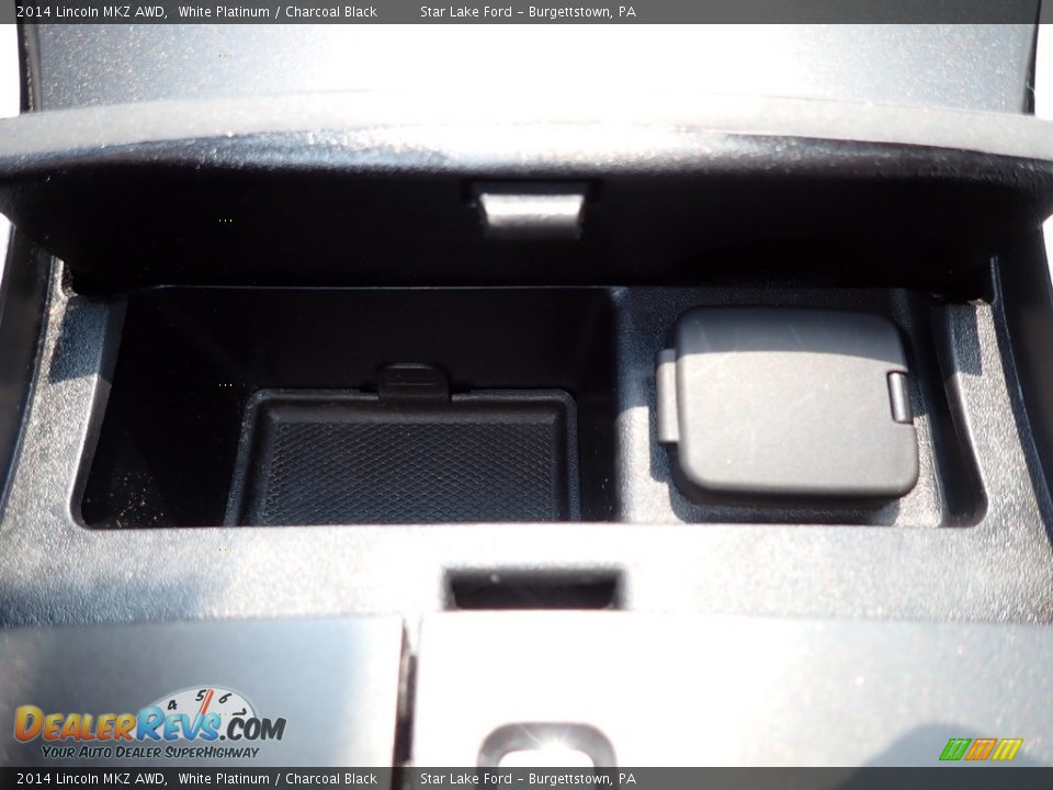 2014 Lincoln MKZ AWD White Platinum / Charcoal Black Photo #18