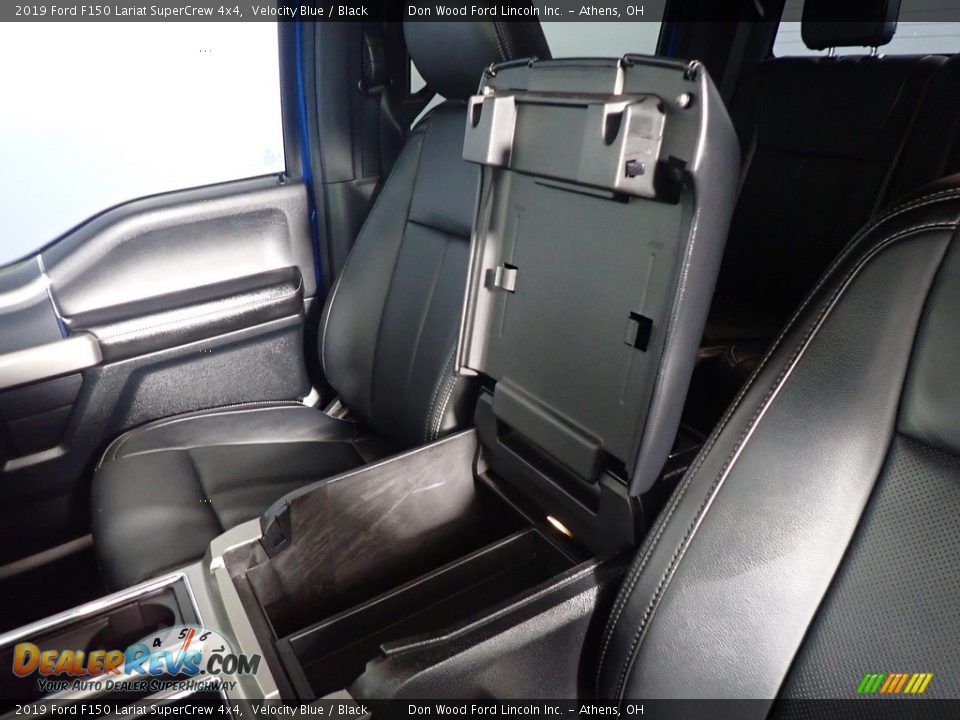 2019 Ford F150 Lariat SuperCrew 4x4 Velocity Blue / Black Photo #35