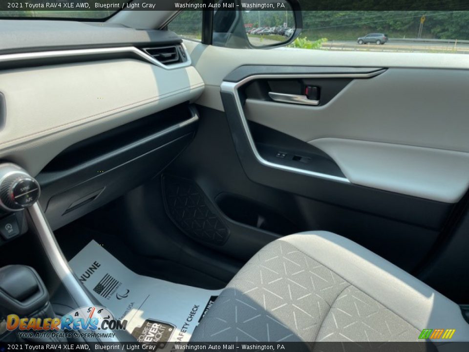2021 Toyota RAV4 XLE AWD Blueprint / Light Gray Photo #20