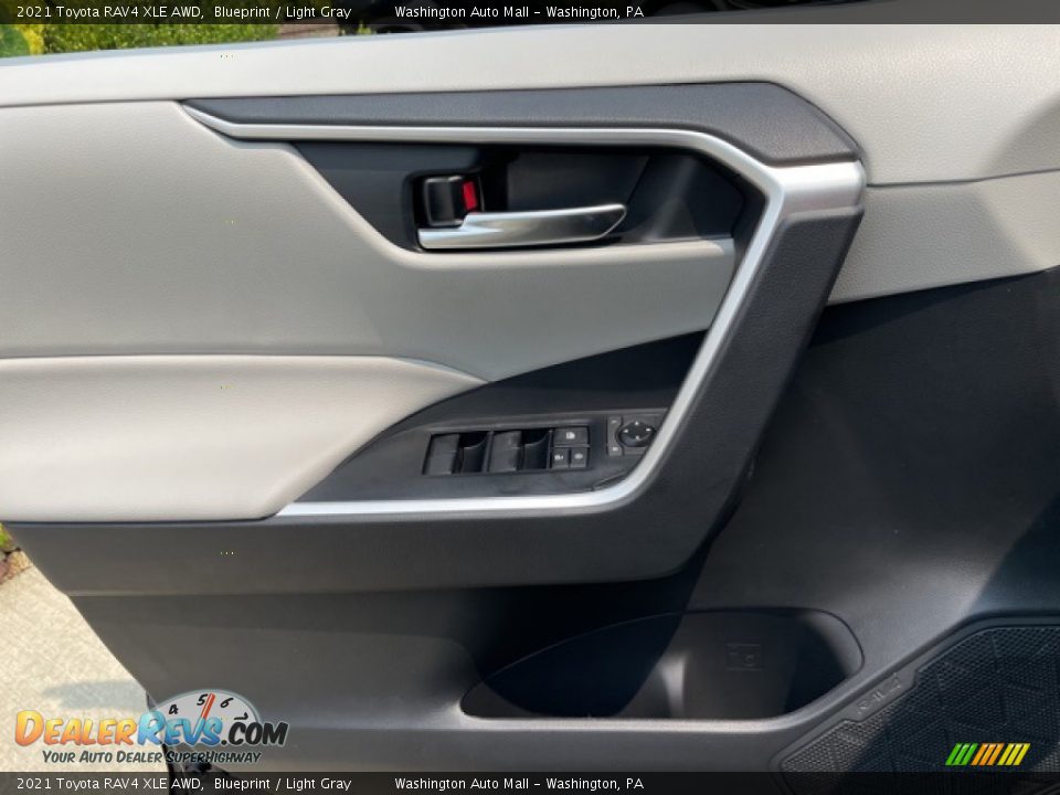 2021 Toyota RAV4 XLE AWD Blueprint / Light Gray Photo #24