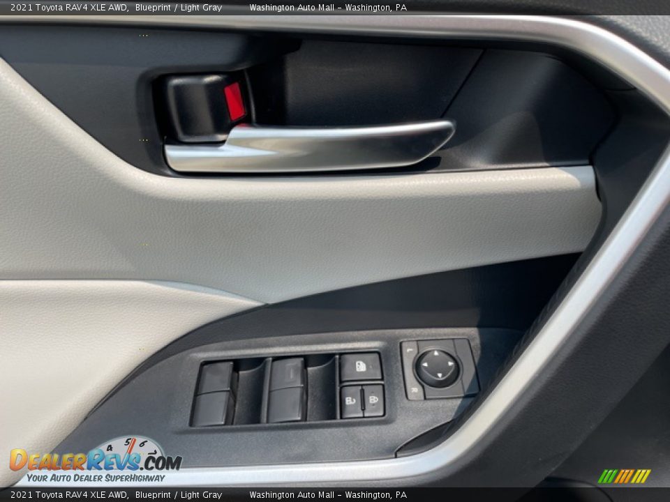 2021 Toyota RAV4 XLE AWD Blueprint / Light Gray Photo #25