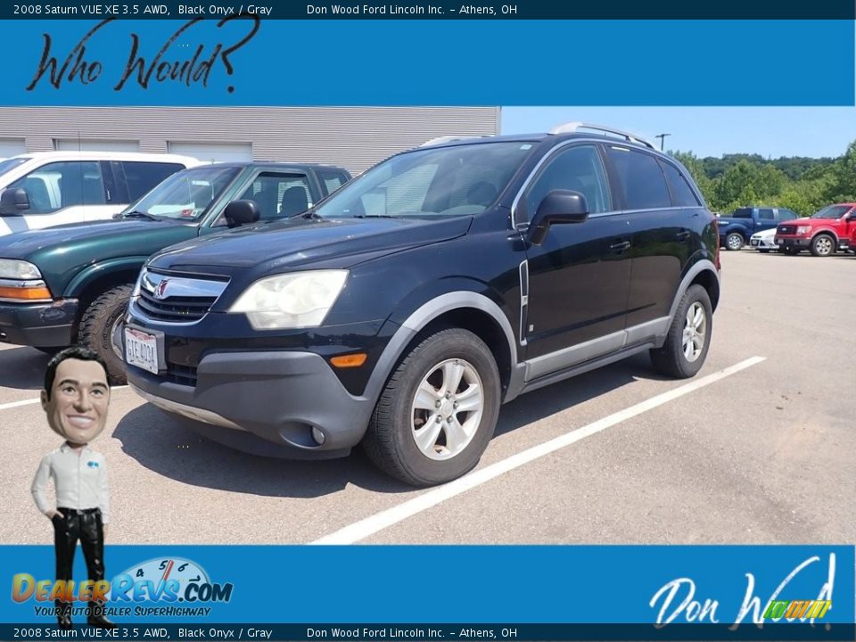 2008 Saturn VUE XE 3.5 AWD Black Onyx / Gray Photo #1