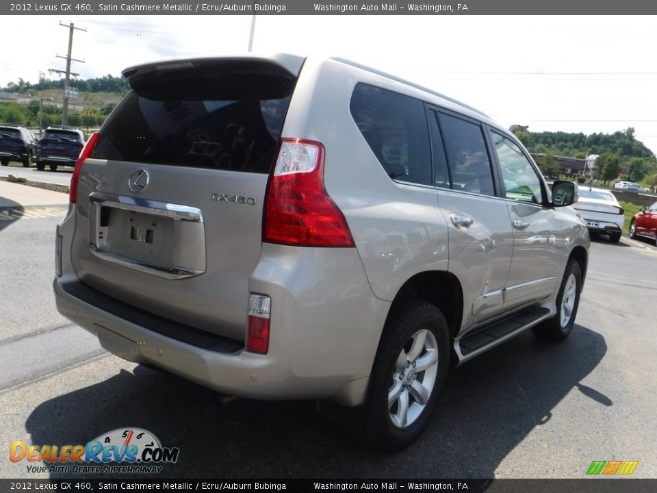 2012 Lexus GX 460 Satin Cashmere Metallic / Ecru/Auburn Bubinga Photo #11