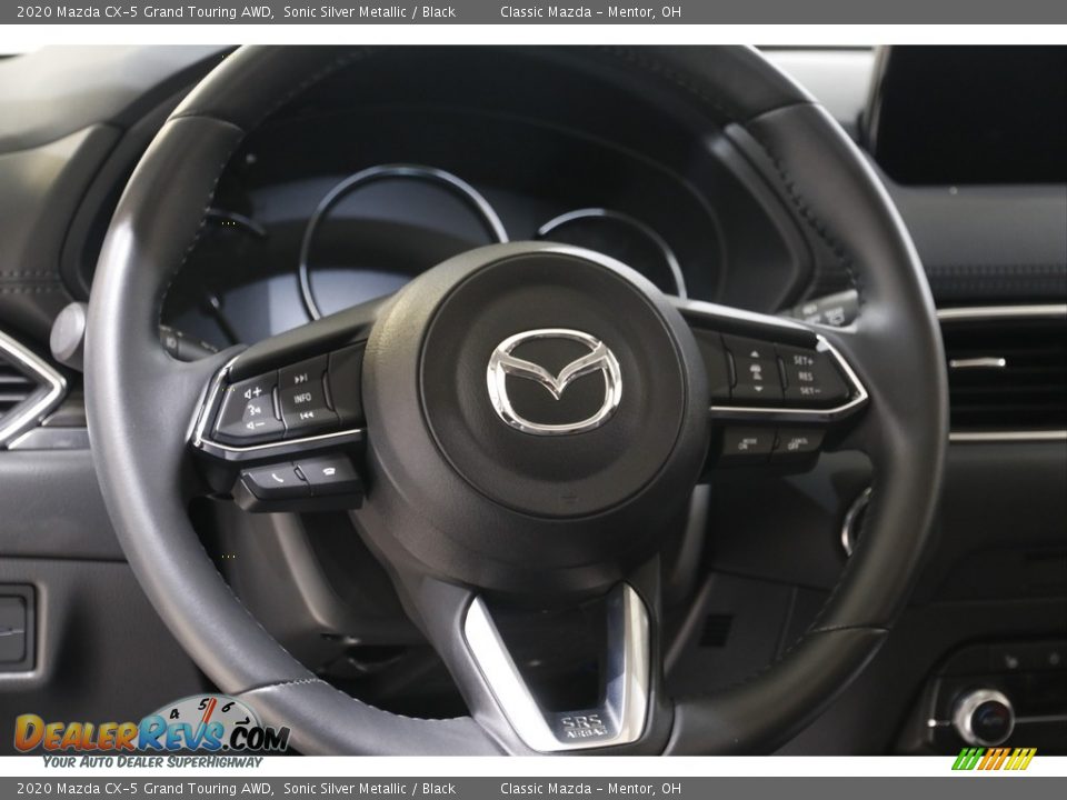 2020 Mazda CX-5 Grand Touring AWD Sonic Silver Metallic / Black Photo #7