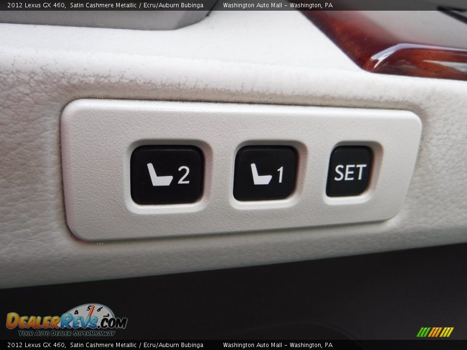 2012 Lexus GX 460 Satin Cashmere Metallic / Ecru/Auburn Bubinga Photo #13