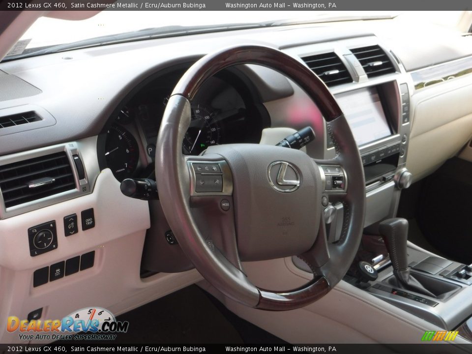 2012 Lexus GX 460 Satin Cashmere Metallic / Ecru/Auburn Bubinga Photo #14