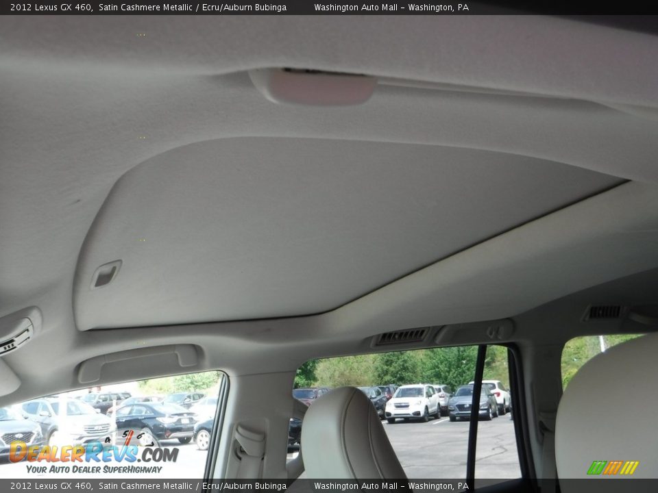2012 Lexus GX 460 Satin Cashmere Metallic / Ecru/Auburn Bubinga Photo #16