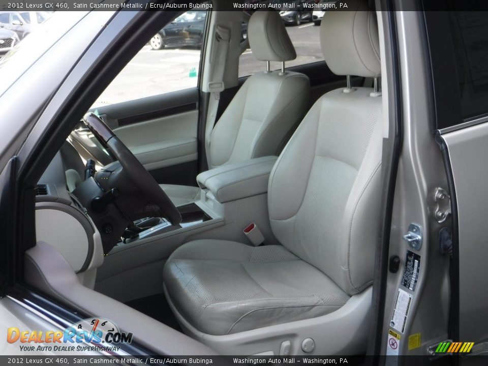 2012 Lexus GX 460 Satin Cashmere Metallic / Ecru/Auburn Bubinga Photo #17