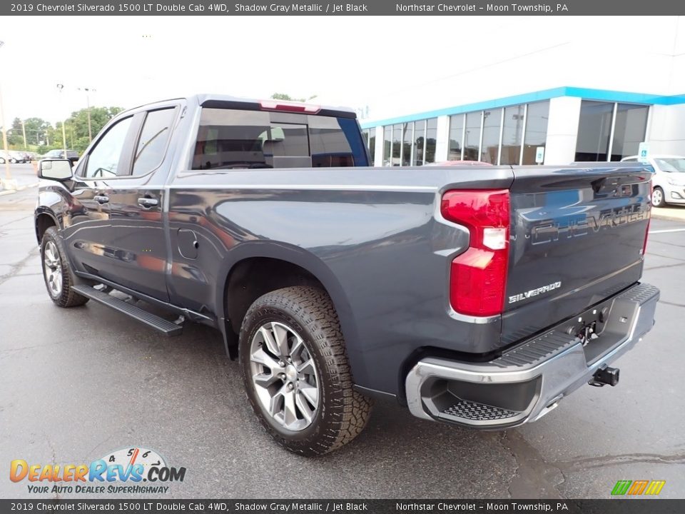 2019 Chevrolet Silverado 1500 LT Double Cab 4WD Shadow Gray Metallic / Jet Black Photo #4