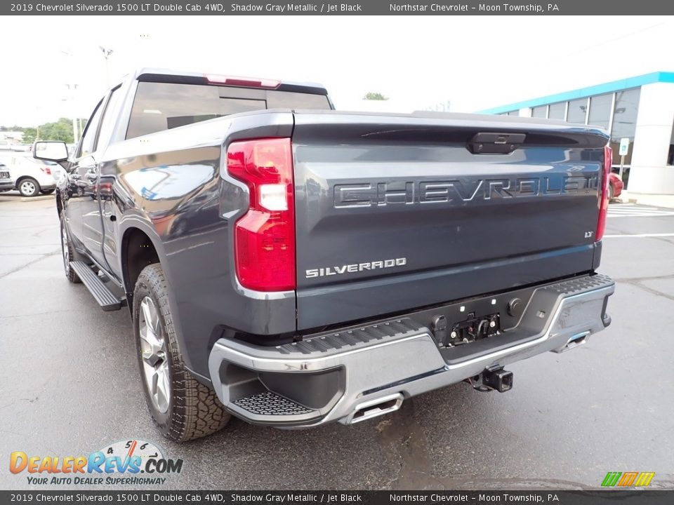 2019 Chevrolet Silverado 1500 LT Double Cab 4WD Shadow Gray Metallic / Jet Black Photo #5