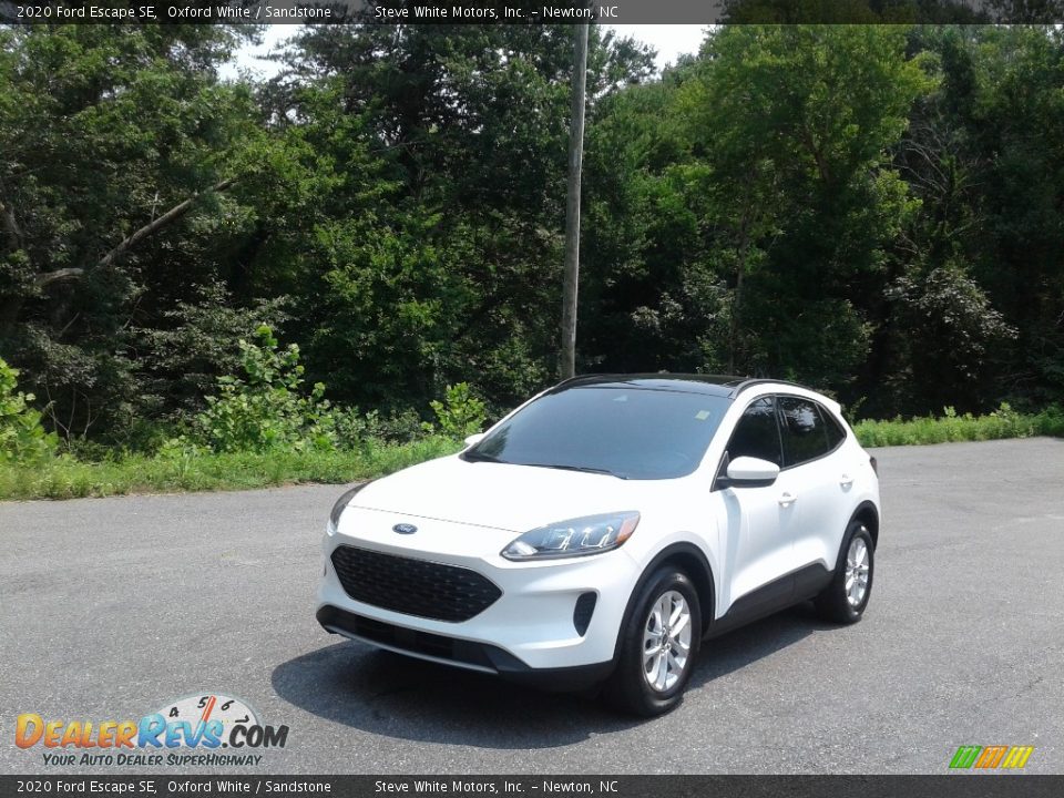 2020 Ford Escape SE Oxford White / Sandstone Photo #2