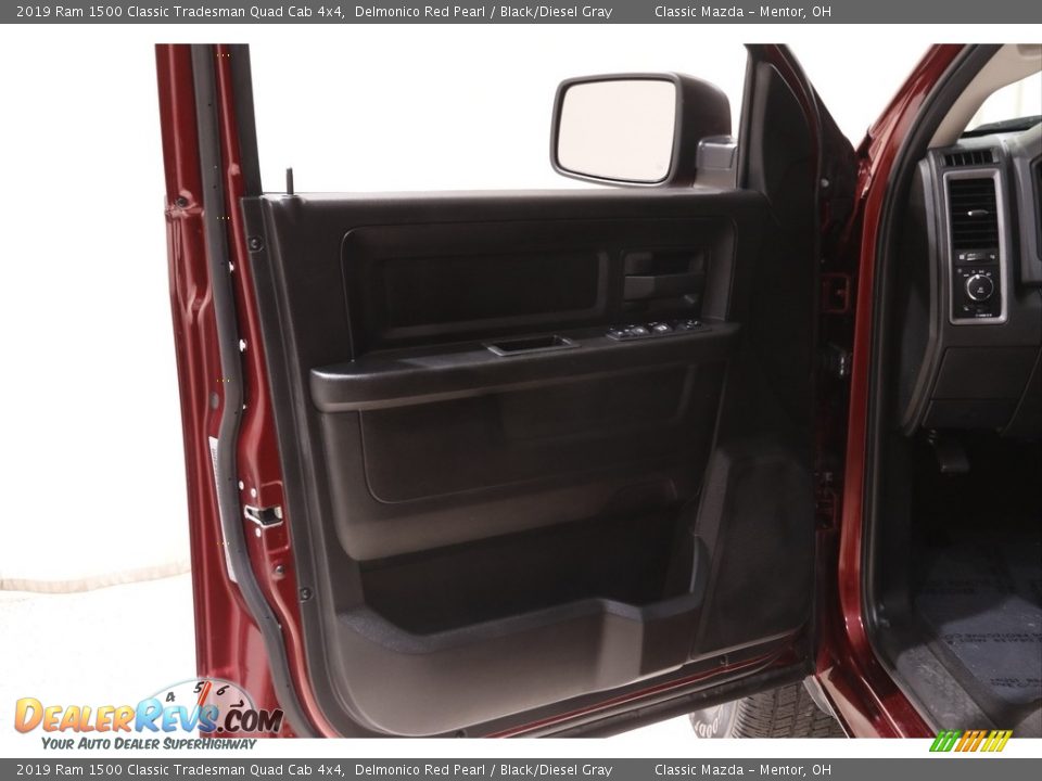 2019 Ram 1500 Classic Tradesman Quad Cab 4x4 Delmonico Red Pearl / Black/Diesel Gray Photo #4