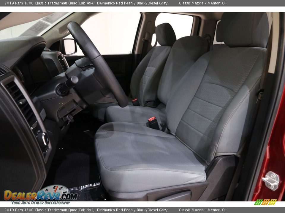 2019 Ram 1500 Classic Tradesman Quad Cab 4x4 Delmonico Red Pearl / Black/Diesel Gray Photo #5