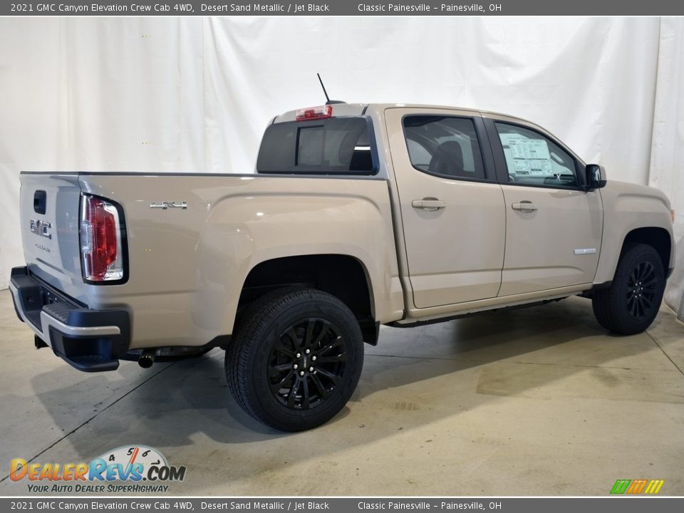 2021 GMC Canyon Elevation Crew Cab 4WD Desert Sand Metallic / Jet Black Photo #2