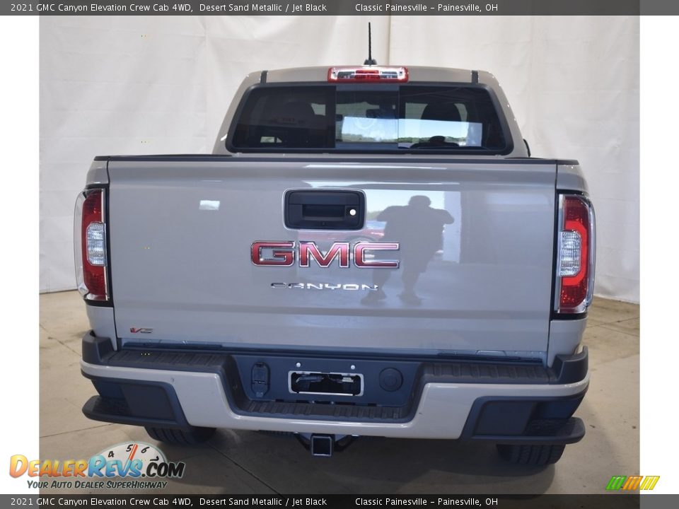 2021 GMC Canyon Elevation Crew Cab 4WD Desert Sand Metallic / Jet Black Photo #3