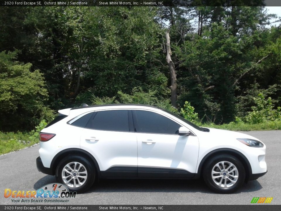 2020 Ford Escape SE Oxford White / Sandstone Photo #5