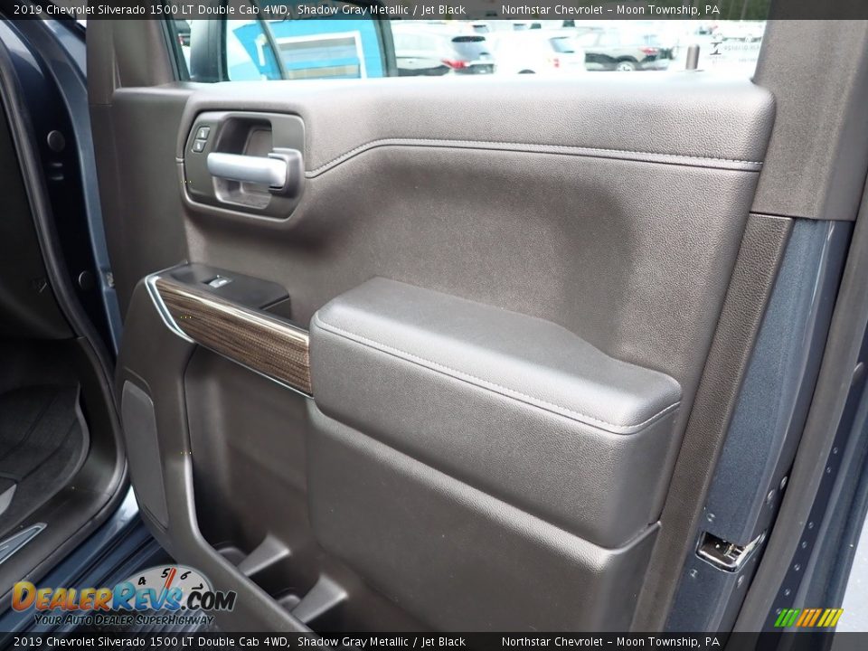2019 Chevrolet Silverado 1500 LT Double Cab 4WD Shadow Gray Metallic / Jet Black Photo #16