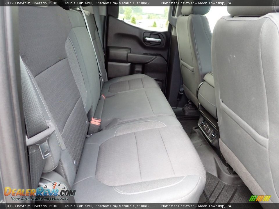2019 Chevrolet Silverado 1500 LT Double Cab 4WD Shadow Gray Metallic / Jet Black Photo #17