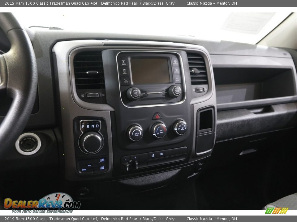 2019 Ram 1500 Classic Tradesman Quad Cab 4x4 Delmonico Red Pearl / Black/Diesel Gray Photo #9