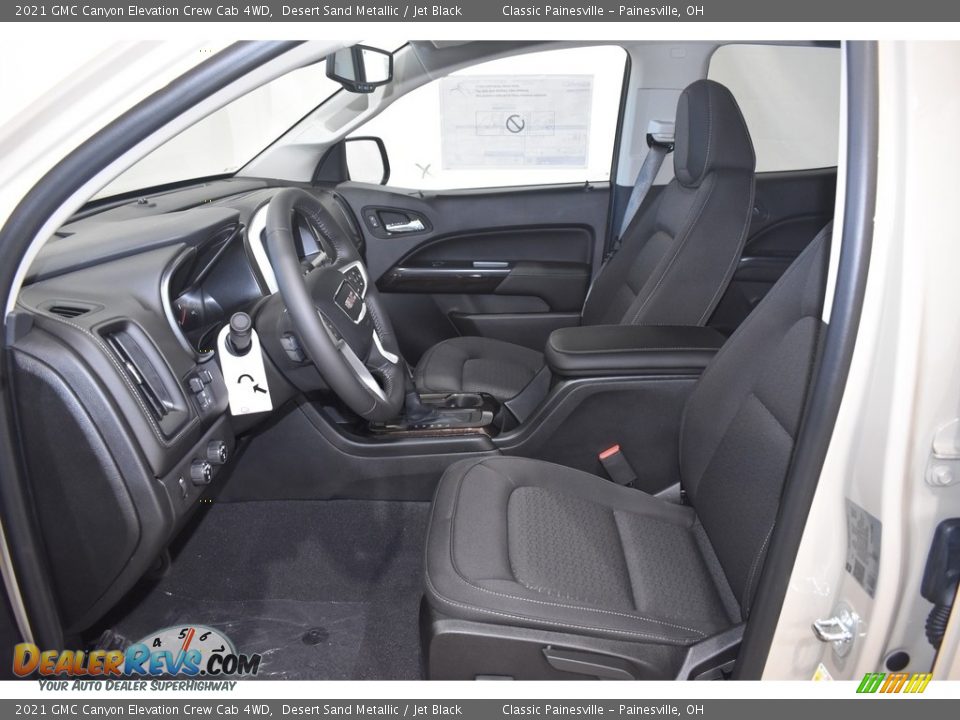 Front Seat of 2021 GMC Canyon Elevation Crew Cab 4WD Photo #6